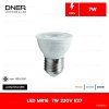 DNER หลอดไฟ LED MR16 / PAR16  7W 220V ขั้ว E27