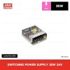 MEANWELL สวิตซ์ชิ่ง หม้อแปลง 35W 24V รุ่น LRS-35-24