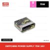 MEANWELL สวิตซ์ชิ่ง หม้อแปลง 75W 24V รุ่น LRS-75-24