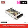MEANWELL สวิตซ์ชิ่ง หม้อแปลง 200W 24V รุ่น LRS-200-24