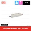 MEANWELL สวิตซ์ชิ่ง หม้อแปลง 35W 24V กันน้ำ IP67 รุ่น LPV-35-24