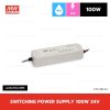 MEANWELL สวิตซ์ชิ่ง หม้อแปลง 100W 24V กันน้ำ IP67 รุ่น LPV-100-24
