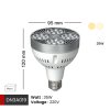 DNER LED PAR30  35W E27