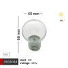 DNER LED G45  3W E27 WARMWHITE