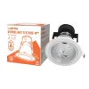 LAMPTAN โคมไฟดาวน์ไลท์ ฝังฝ้า หน้ากลม 4 นิ้ว ขั้ว E27 สีขาว
