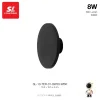SL LIGHTING โคมไฟติดผนัง ภายนอก LED 8W กันน้ำ IP65 แสงวอร์มไวท์ 3000K