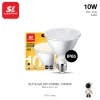 SL LIGHTING หลอดไฟ LED PAR30  10W ขั้ว E27 กันน้ำ IP65 WARMWHITE 3000K