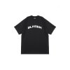 "BLKGEM" CURVY WHITE LOGO  TEE - BLK