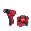 Milwaukee รุ่น M12 BLPDRC-201B สว่านกระแทก M12 REDSTART