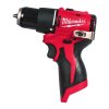 Milwaukee รุ่น M12 BLPDRC-201B สว่านกระแทก M12 REDSTART