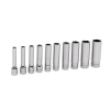 Snap-on รุ่น 110STMY ชุดลูกบล็อก 1/4" แบบ 6 เหลี่ยม - Deep Metric