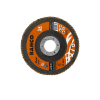 BAHCO รุ่น 3926-125IM-C60 แผ่นขัด 4 นิ้ว FLAP-DISC ZIRCONIA 125 C60