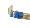 Snap-on รุ่น AWMG9 ชุดประแจหกเหลี่ยมหัวบอล สีเหลือง/เขียวนีออน ระบบมิลลิเมตร (9 ชิ้น)