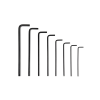 Snap-on รุ่น AWTXL8 ชุดประแจหกเหลี่ยมด้ามตัวที "ยาวพิเศษ" ระบบนิ้ว (8 ชิ้น)