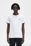 Fred Perry Twin Tipped T-Shirt White
