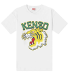 KENZO LARGE VARSITY TIGER T-SHIRT Off White