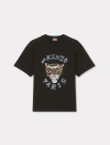 KENZO DRAWN VARSITY' OVERSIZED T-SHIRT Black