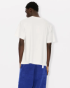 KENZO DRAWN VARSITY' OVERSIZED T-SHIRT OFF WHITE