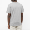 MAISON KITSUNÉ FOX HEAD PATCH CLASSIC TEE Grey Melange