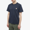 MAISON KITSUNÉ FOX HEAD PATCH CLASSIC TEE Navy