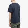 MAISON KITSUNÉ FOX HEAD PATCH CLASSIC TEE Navy