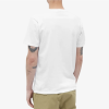 MAISON KITSUNE CHILLAX FOX PATCH CLASSIC T-SHIRT white