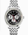 Sekonda Maverick Men's Watch | Silver Case & Stainless Steel Bracelet with Black Dial