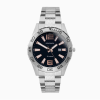 Sekonda Men’s Dive Watch | Silver Alloy Case & Stainless Steel Bracelet with Black Dial | 1747