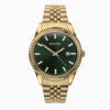 Sekonda King Men’s Watch | Gold Alloy Case & Stainless Steel Bracelet with Green Dial | 30157