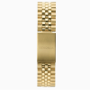 Sekonda King Men's Watch | Gold Case & Stainless Steel Bracelet with Black Dial | 1642