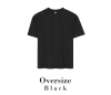 Oversize T-shirt in Black