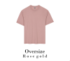 Oversize T-shirt in Rose gold