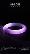 Purple Jade Bangle