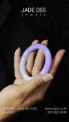 Purple Jade Bangle