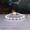 สร้อยข้อมือทองแท้ประดับเพชรแท้ Gold Diamond Bracelet