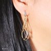 Gold Diamond Earrings