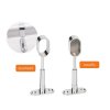 ตัวแขวนราวเสื้อผ้า ที่แขวนราวรูปไข่ ปรับระดับได้ ขายึดราวแขวนท่อ Adjustable Pipe Hanger