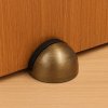 กันชนประตู สแตนเลส ครึ่งวงกลม พร้อมยางกันกระแทก ป้องกันประตูชนผนัง Door Stopper