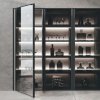 ชุดอุปกรณ์บานเฟรมอลูมิเนียม รุ่น 20 มม. Aluminium Frame สำหรับบานตู้เสื้อผ้า ตู้โชว์ ตู้เฟอร์นิเจอร์ หลายสีให้เลือก