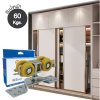 ชุดลูกล้อบานเลื่อน Soft Close PRO-SILENT PRO-SDZ005