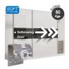 ชุดลูกล้อบานเลื่อนแบบซ่อนราง Soft Close รับน้ำหนัก 80 กก. รุ่น PRO-SD9300