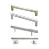 มือจับสแตนเลส มือจับตัวซี Stainless Handle สำหรับบานตู้/ประตู/ลิ้นชัก ดีไซน์โมเดิร์น แข็งแรง ทนทาน