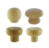 ปุ่มจับไม้ กลม สำหรับตู้เฟอร์นิเจอร์ – Knob Wood Handle ติดตั้งง่าย ดีไซน์มินิมอล