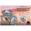 2025 Australian Koala ANDA Money Expo Brisbane Special Silver Coloured Perth Mint Coin in Card 1oz