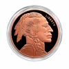 Copper Buffalo Proof 1 avdp oz .999 (In Capsule)