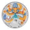2024 1oz Australia Lunar Series III - Year of the Dragon Silver (in Capsule)