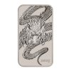 2025 1oz Australia Dragon Silver Rectangular