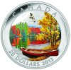2013 Canada Autumn Bliss Silver Proof Coin 1 oz - Limited Mintage
