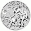 2021 Australian Lunar Series "Year of the Ox" Silver Bullion Coin - Dragon Privy 1 oz ( in Capsule)