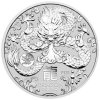2024 Australia Lunar Series III - Year of the Dragon Silver 1 oz with Dragon Privy (in Capsule) - Limited